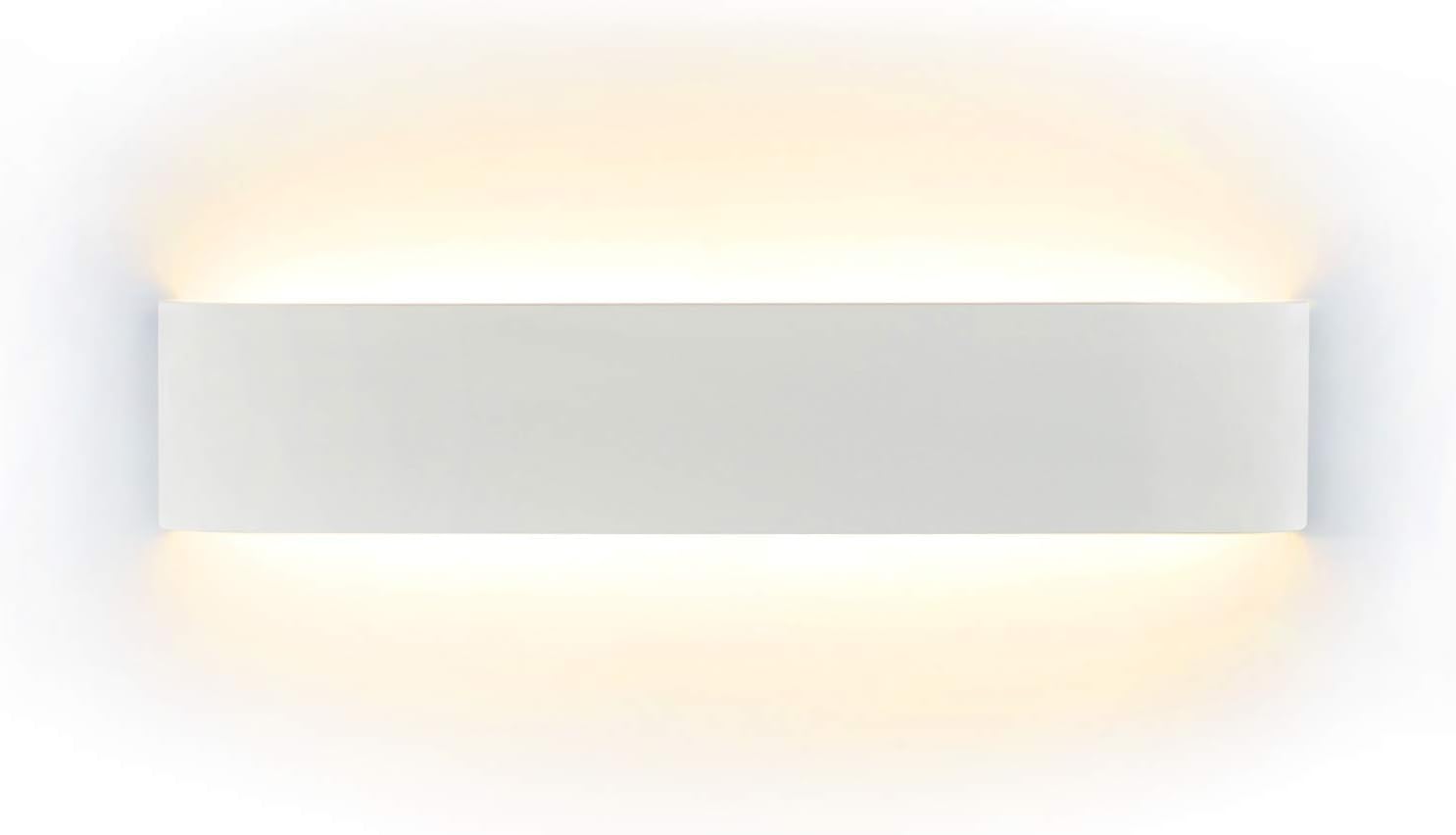 ChangM LED Modern Wall Light 16W, UP Down Wall Lights Warm White Indoor Wall Lamp Wall Sconce for Bathroom Living Room Hallway Staircase Bedroom Night Light 3000K