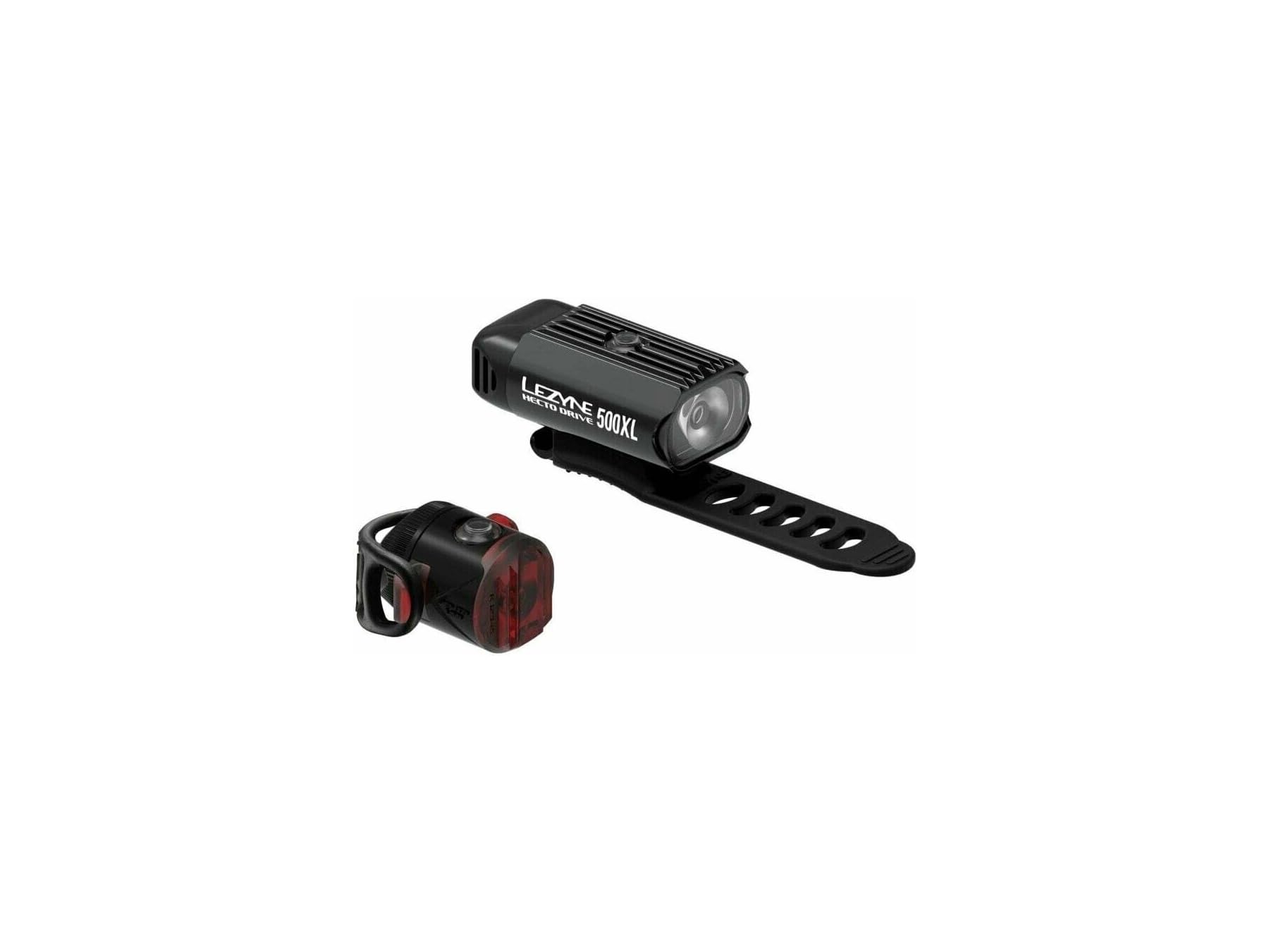 LEZYNE HectoDrive 500XL/Femto - Set di fari e fanali posteriori USB-C, colore: Nero