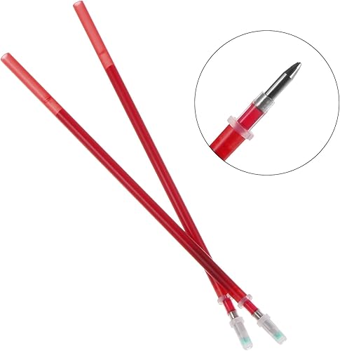 Miniatura 4 de HARFINGTON Recambios de tinta que desaparecen automáticamente, 100 rotuladores de tela de 0.028 in, tinta mágica que desaparece, para sastres,