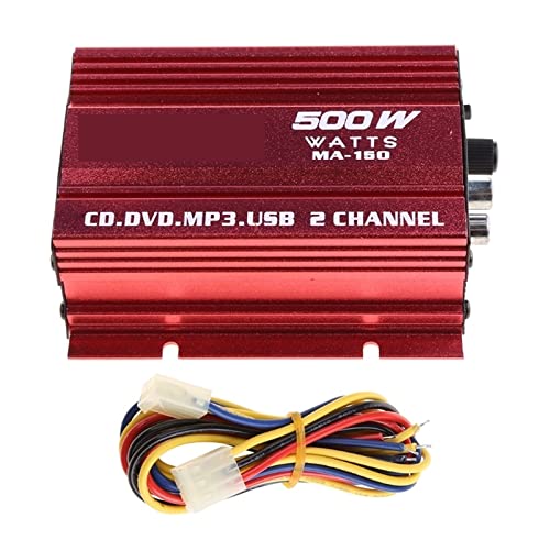 Ampli Voiture, Mini amplificateur stéréo Hi-FI 500W 2 canaux for Voiture Auto Moto Hot
