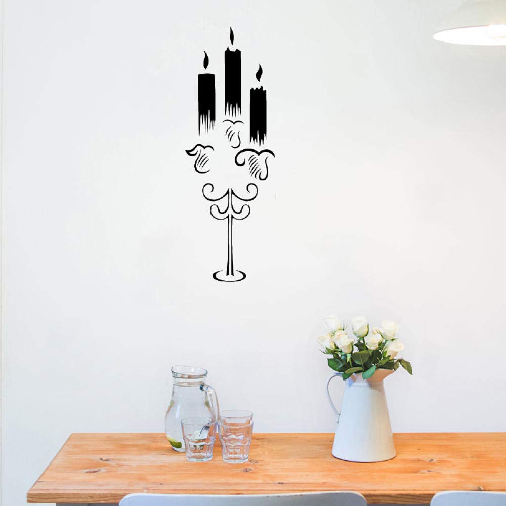 Scmkd Wall Decal Candles Kitchen Vinyl Wall Stickers