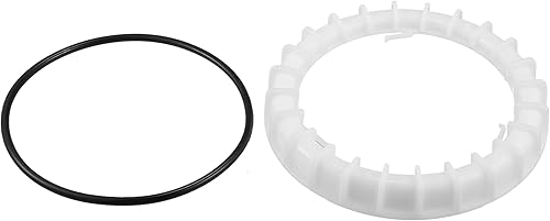 No.7714448020 Retenedor de anillo de bloqueo de bomba de combustible con anillo de sello para Toyota Highlander 2004-2010 1 Set Blanco