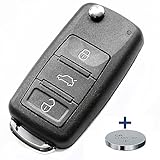 HINWEIS: Nur passend bei abgebildeter Schlüsselform (Hier genau auf die Tasten sowie auf den Sitz der LED achten)