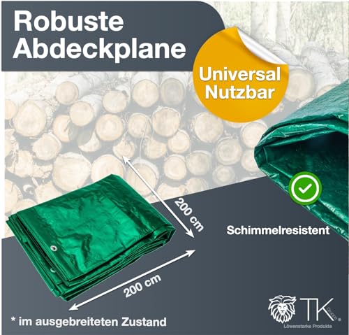 Abdeckplane TK Gruppe Timo Klingler PlaneEasy 2×2 m