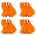 PUZINE 12 Pack Cheerleading Pom Poms Sports Dance Cheer Plastic Pom Pom for Sports Team Spirit Cheering