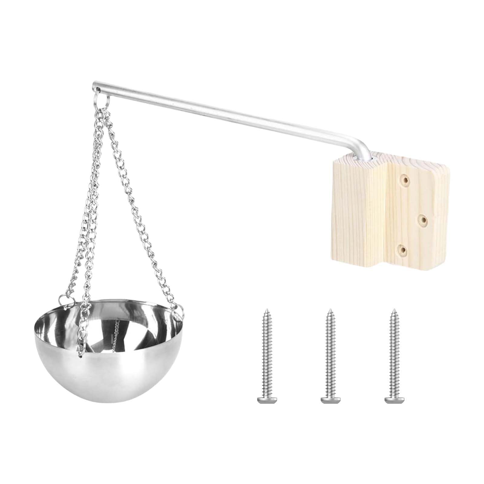 12 cm Bol aromatique en acier inoxydable, Sauna bol, Bol d'huile essentielle pour sauna, Sauna Aroma Bowl, accessoires de sauna, équipés d'une bouteille d'huile essentielle de 20 cm