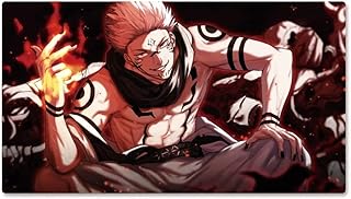 Jujutsu Kaisen Sukuna Mousepads for Computer Non-Slip Rubber Base Mousepad, Home Office Computer Desk Mat Mousepads for Computer (70cm*30cm)