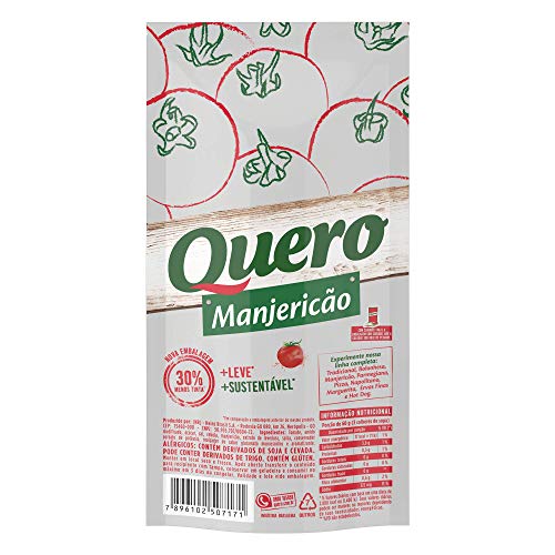 Molho de Tomate Quero Manjericão 340g