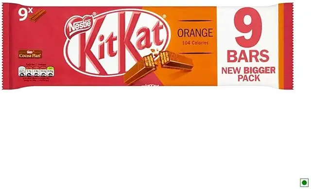KitKat Matcha Orange 2 Finger Bars - 8 Pack (20.5g Each)