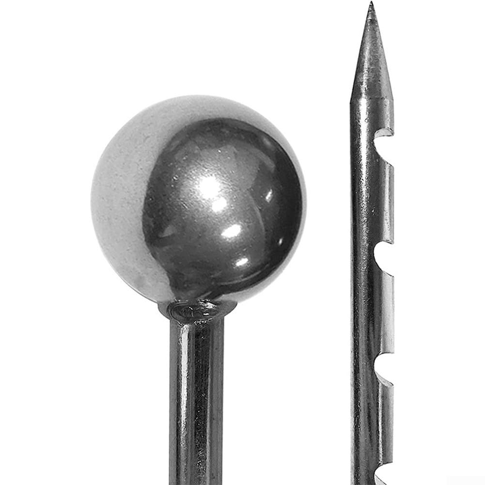 Stainless Steel Soil Core Sampler 14 Inch Manual Soil Tester for Garden Use No Batteries Required Portable Soil Moisture Probe and Analysis Tool