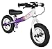 BIKESTAR Vélo Draisienne Enfants pour Garcons et Filles de 2 - 3 Ans | Vélo sans pédales évolutive 10 Pouces Sportif | Lilas & Blanc