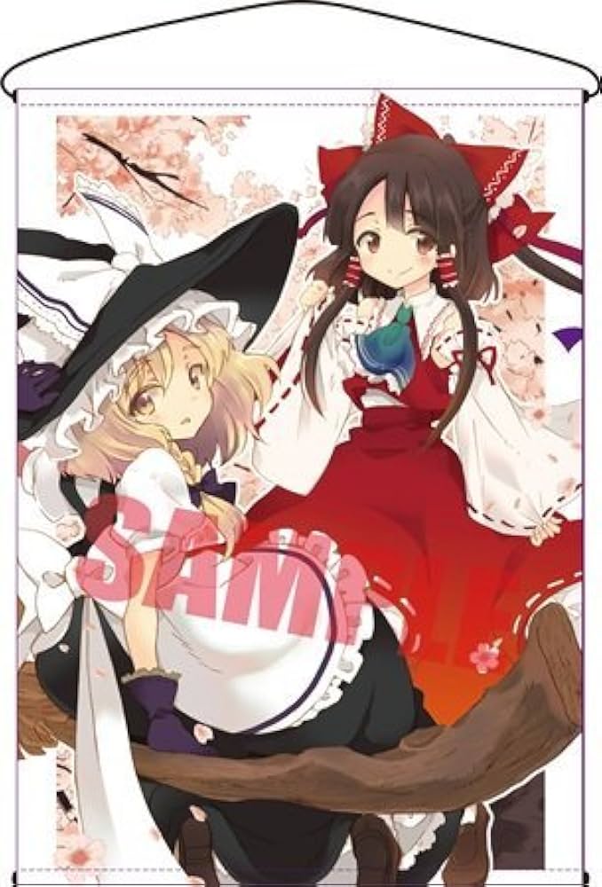 東方プロジェクト 橙 等身大タペストリー 東方Project 等身大タペストリー（博麗霊夢 - メルカリ