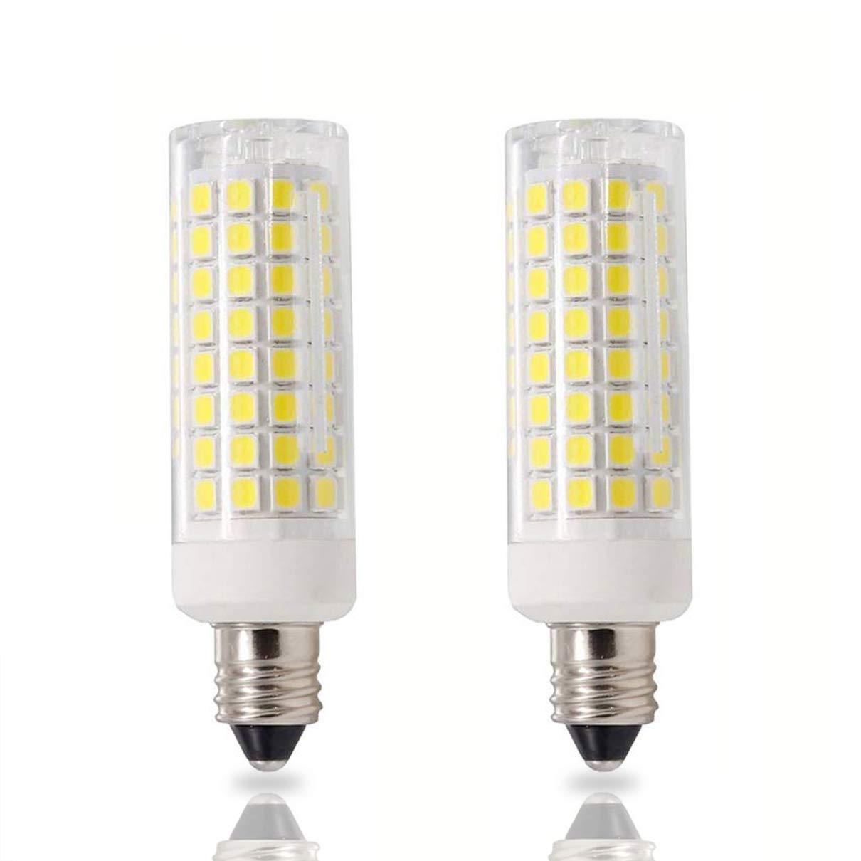LTYY E11 LED電球,75W-80Wハロゲンランプ相当,8W 800LM,口金直径11mm,可調光 ,E11 口金 昼白色6000K,AC110V,省エネと環境保護(2個入り)