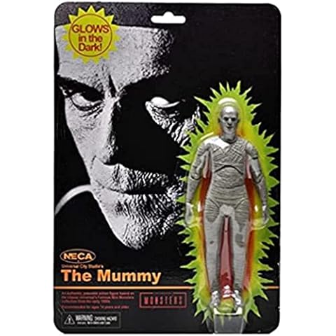 NECA 18cm Glow In The Dark Mummy Figure Cover