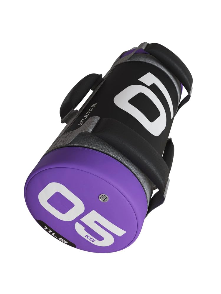 Atletica Power Bag Set, 5-25 kg | Premium-Qualität, Functional Training Equipment, Außenhülle aus ultrastabilem PVC, Metallsand-Füllung