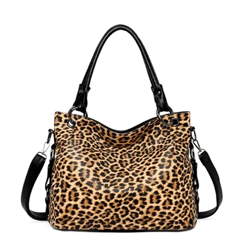 Bolso Hobo para Mujer Tipo Bolsa de Cubo de Cuero miniatura 1