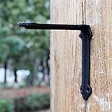 mensula metalica estante Soporte de repisa: Estos soportes son versátiles y se pueden utilizar de muchas maneras alrededor de la casa, el jardín, negocio, casa de verano o una nave.Se puede utilizar como un soporte de estante, es reversible para que pueda ser utilizado para estantes estrechos o profundos.