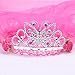 yanni Hochzeits-Haarband für Kinder, Mädchen, hohl, Schmetterling, Tiara, Krone, Prinzessin, Blumenkranz, Schmuck, Strass, Netz, Schleier, Geburtstags-Stirnband