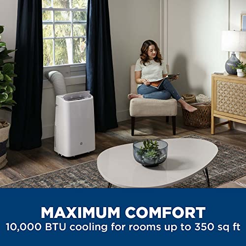GE 10,000 BTU Portable Air Conditioner White- APCA10YBMW image 1