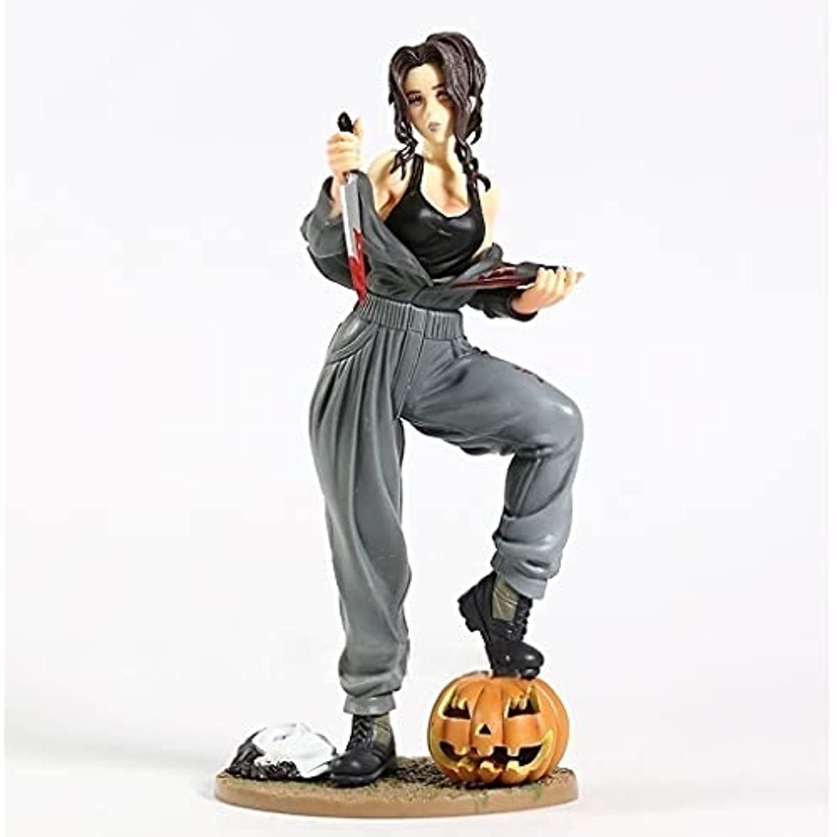 Halloween Michael Myers Bishoujo Anime Action Figure Character Collectible Model Statue Toys PVC Figures Desktop Ornaments Festive Gifts