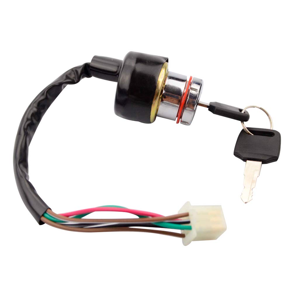 Serrure D'Allumage 5 Fils GOOFIT Pour Moto - Remplacement Universel