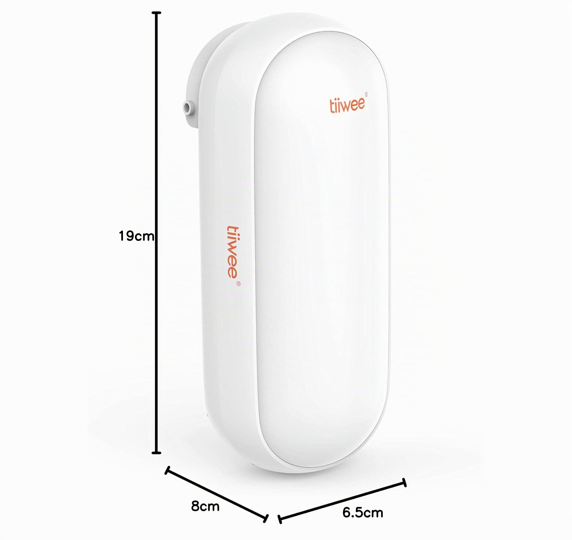 tiiwee A3 Sirena de Exterior para Sistema de Alarma Tiiwee | Inalámbrica, Seguridad en el Hogar, Impermeable, Batería o 220V, Luz de Alerta Roja