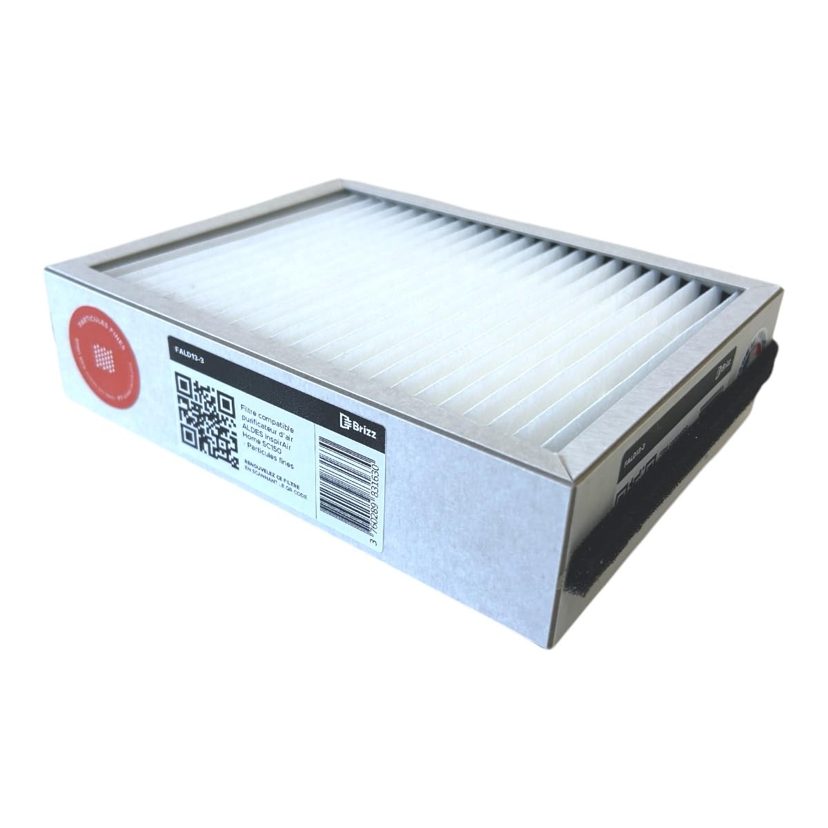 BRIZZ – Filtro compatible purificador de aire ALDES InspirAir Home SC150 – tipo de filtración: partículas finas