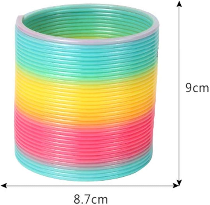 Amazon.co.jp: yiteng レインボースプリング おもちゃ 知育玩具 面白い