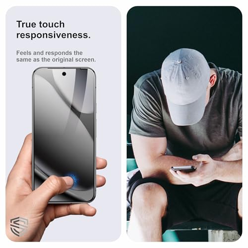 Image of Military-Grade Gorilla Tempered Glass For Google Pixel 10 Pro XL and Google Pixel 9 Pro XL (6.8 Inch) With Installation Kit | Edge to Edge Coverage | Black