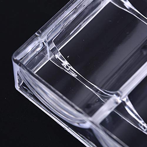 image for DTT Tray Poker Game Chip Tray Poker Clear Acrylic Chip Rack 100-Chip C