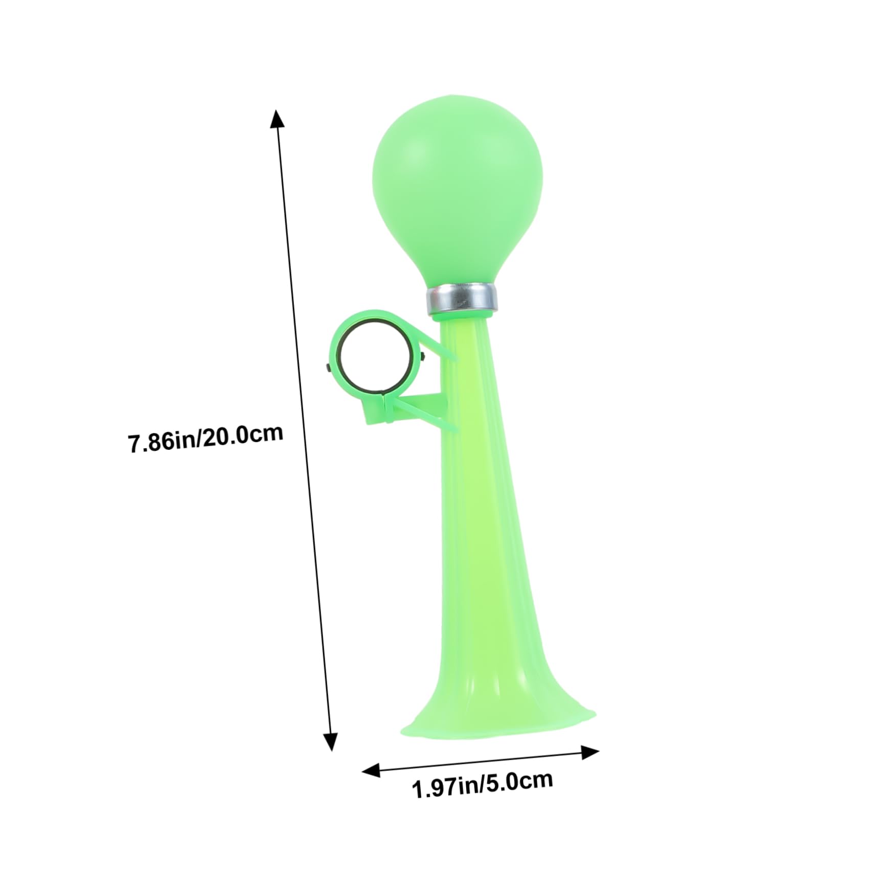 balacoo Bicycle Horns for Safety 5pcs Bike Horns Easy to Install on Either Side of Handlebars for Boys and Girls Adults Random Color