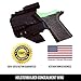 HolsterBuilder Raven Vanguard Holster Claw Kit - Tuckable Holster Wing for IWB Holsters - Concealment Claw for Appendix Carry with Mounting Holes - Kydex Holster Attachment with Mounting Hardware(RH)