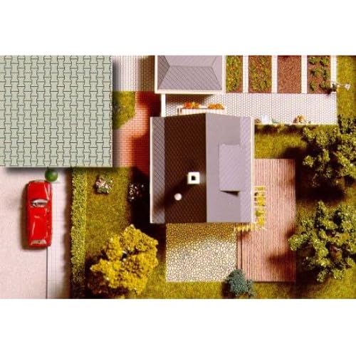 Busch 7035 – Verbundpflaster Ho/TT 2 Pezzi Scala H0 1:87 Per Paesaggi Modellismo