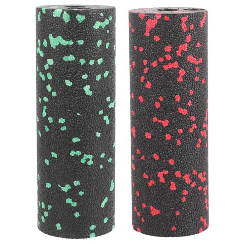 2 piezas Set de Rodillos de Espuma para Masaje Muscular, Columnas Compactas y Livianas para Ejercicio, Masaje Profundo de Tejidos, Portátiles para Casa y Viaje miniatura 1