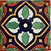 2x2 36 pcs Sassari Talavera Mexican Tile