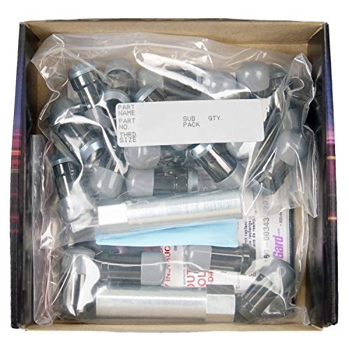 McGard 65562BK SplineDrive Wheel Installation Kit (1/2-20 Thread Size) Black with Wheel Locks for Jeep