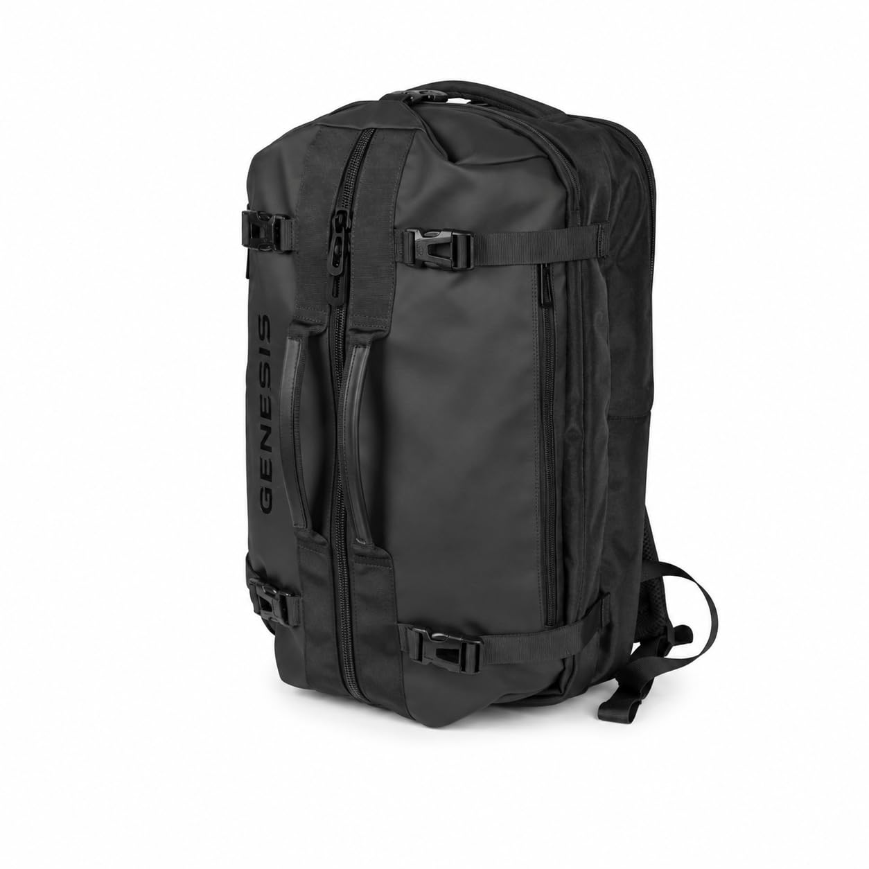Genesis Pallad 570 plecak na laptopa 17,3", czarny, plecak gamingowy, 29 l, torba na laptopa z 2 przegródkami, 11 kieszeni, system wózków, odporny na zachlapanie wodą, poliester 1800D/2520D, do pracy