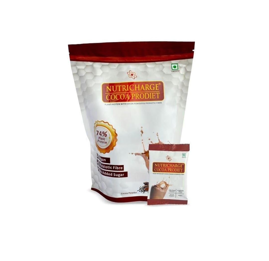 Nutricharge Prodiet Rich Protein and Cocoa Powder - New (1 Pack of 15 Pouches)