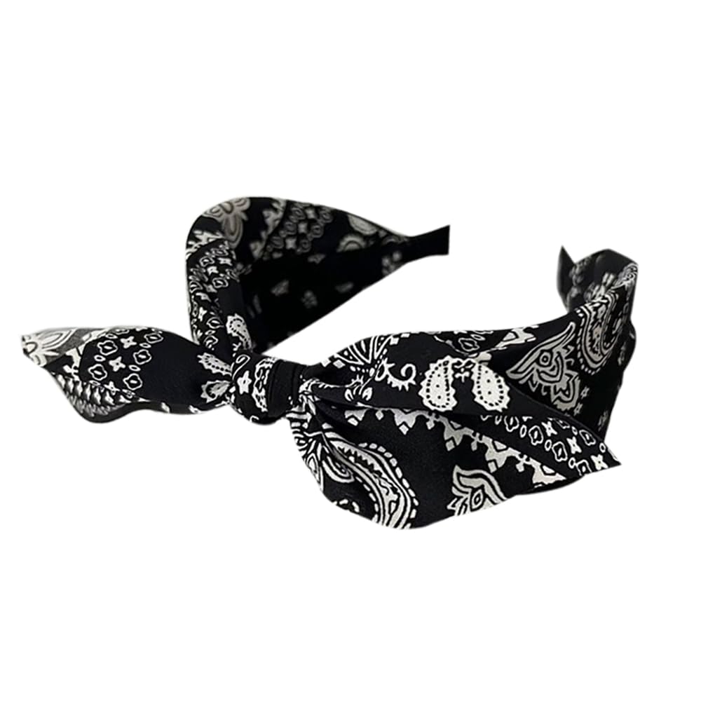Wide Headbands for Women Fabric Hair Band,Elastic Headbands Knot Hairbands Hair Accessories for Daily Wearing Dating, Sports (3CASE4) - Image 4