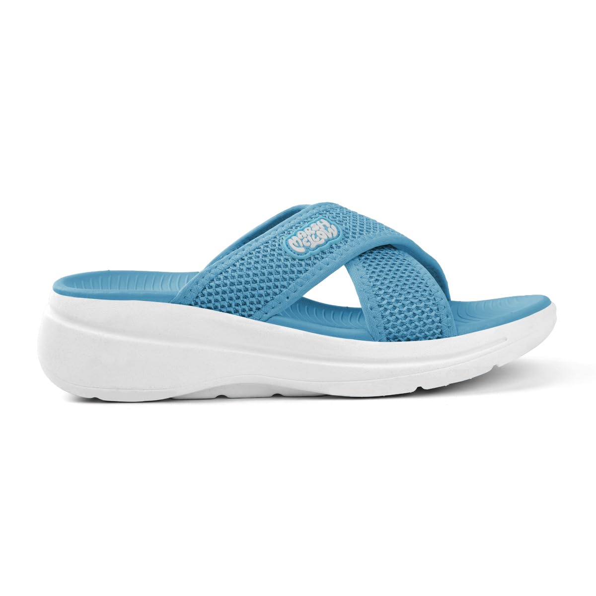 SOLETHREADS HUSH Slides for Women| Stylish | Comfy | Super soft | Ultra-Light | Phylon | Slippers | Flip Flops for Women|ICE BLUE|UK 6 (B0D44ZC6C2) Amazon Price History, Amazon Price Tracker