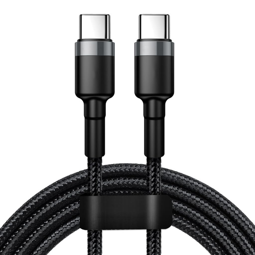 Elnwnnkc 120W 10A Type C to Type C Fast Charging Cable for Fast Speed Data Transfer and Quick