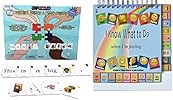 Thought-Spot Sentence Builder and Story Builder 2 Games in 1 and I Know What to Do Feeling Moods Book and Poster Different Moods EmotionsAutism ADHD
