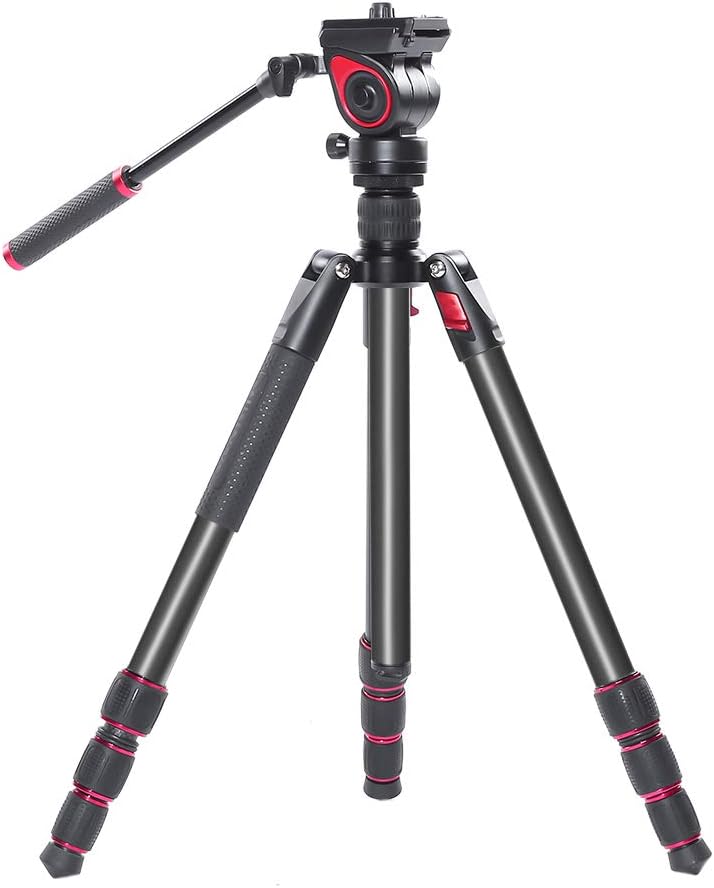 Flаѕh Dеаlѕ - 40% оƒƒ miliboo MUFA Camera Video Tripod Aluminum with Small Fluid Head 42cm Folded Height 2.08kg Weight