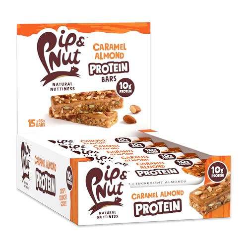 Pip & Nut Protein Caramel Almond Bar 15 x 45g