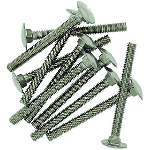 M5 Stainless Steel Cup Square Carriage Bolt Pack Cover