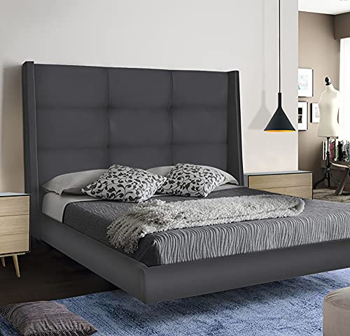 Cabeceros de Cama 135 Gris Tapizado Marca LA WEB DEL COLCHON