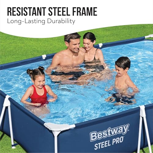 Bestway 56404-5 Piscina Fuori Terra Steel Pro Rettangolare da 300x201x66 cm - 3
