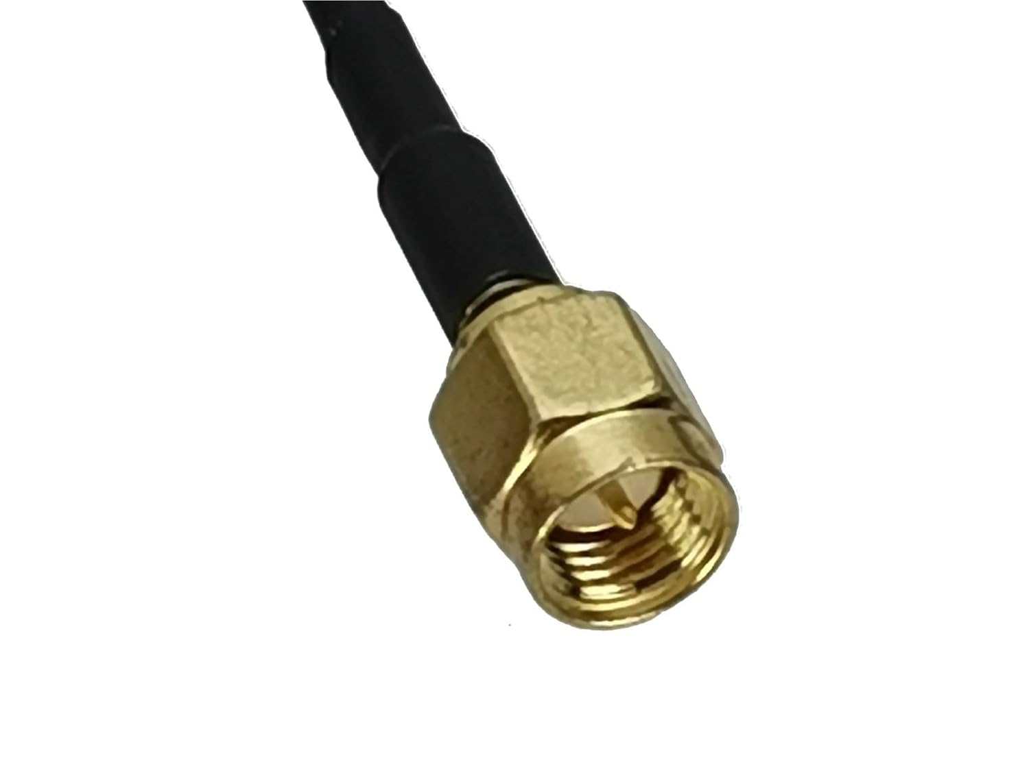 1Pcs RG174 SMA Male Plugs Connector Coaxial Jumper Pigtail Cable(1.5M)