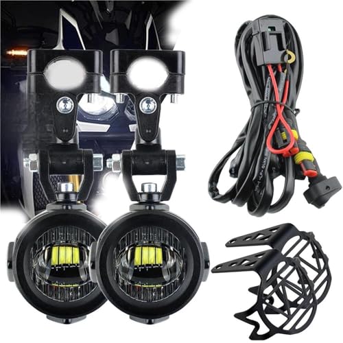Luz antiniebla de motocicleta que soluciona los puntos ciegos en la F800GS y K1600