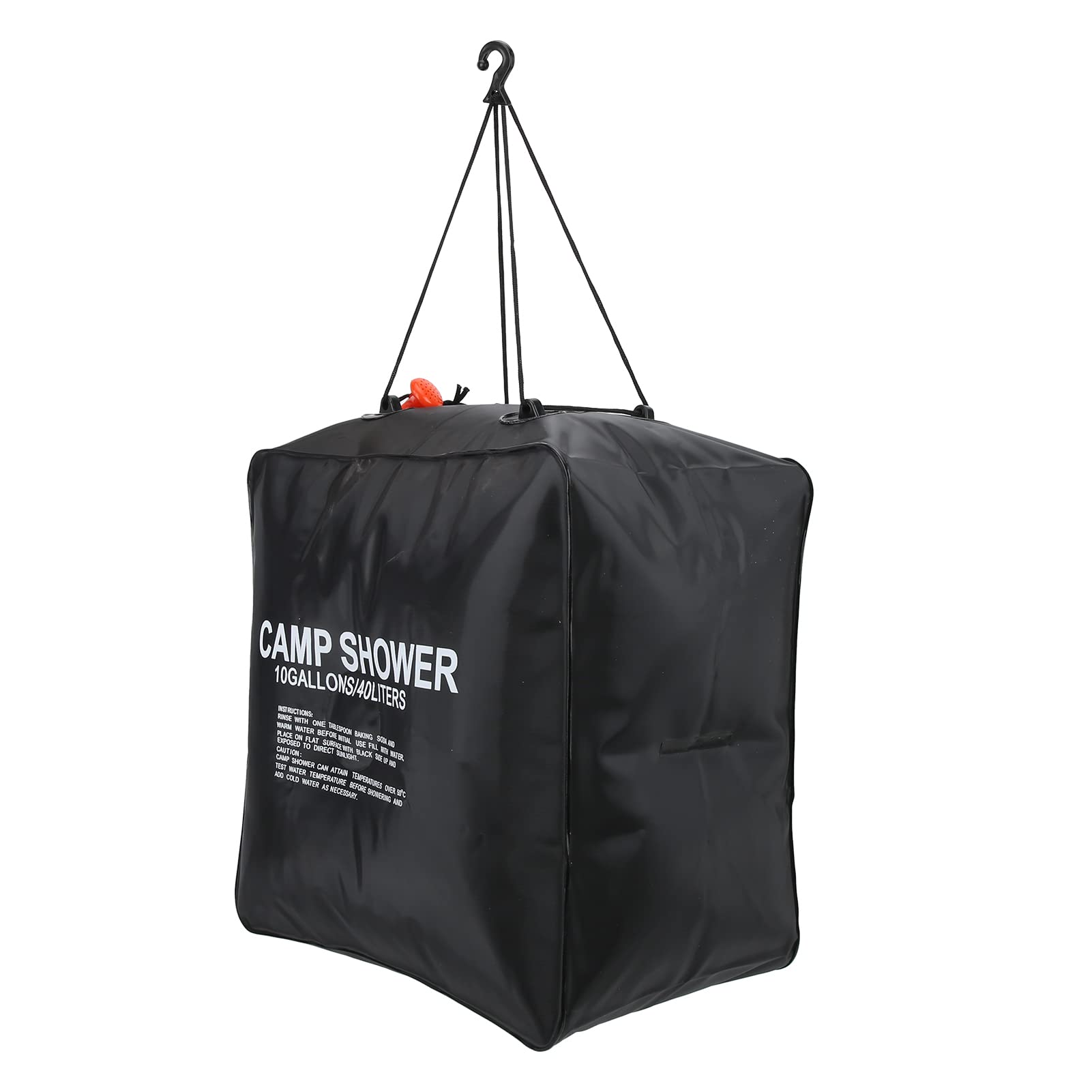 40L Solar Shower Bag Water Bag Energy Heated Bathing Solar Heated Outdoor Camping Shower